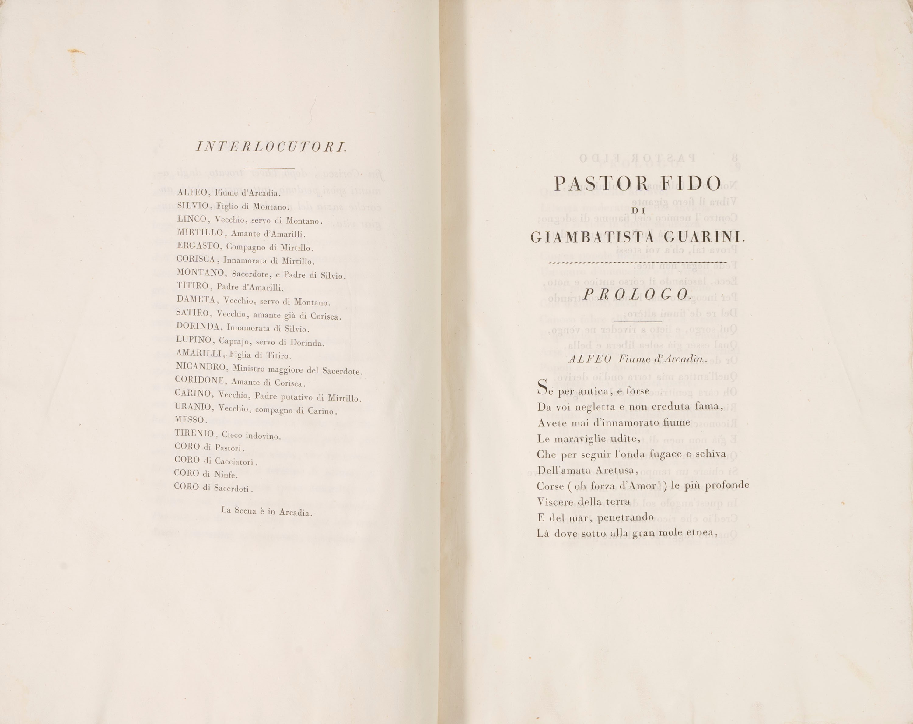 Guarini, Giovanni Battista - Pastor Fido