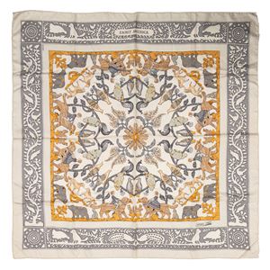 Hermès - Early America silk twill scarf