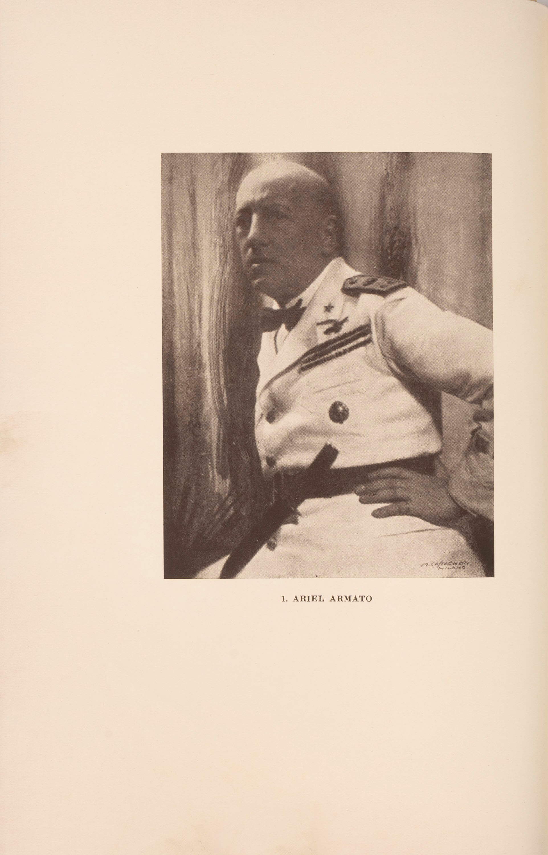 Angelo Sodini - Ariel Armato. Gabriele D'annunzio.