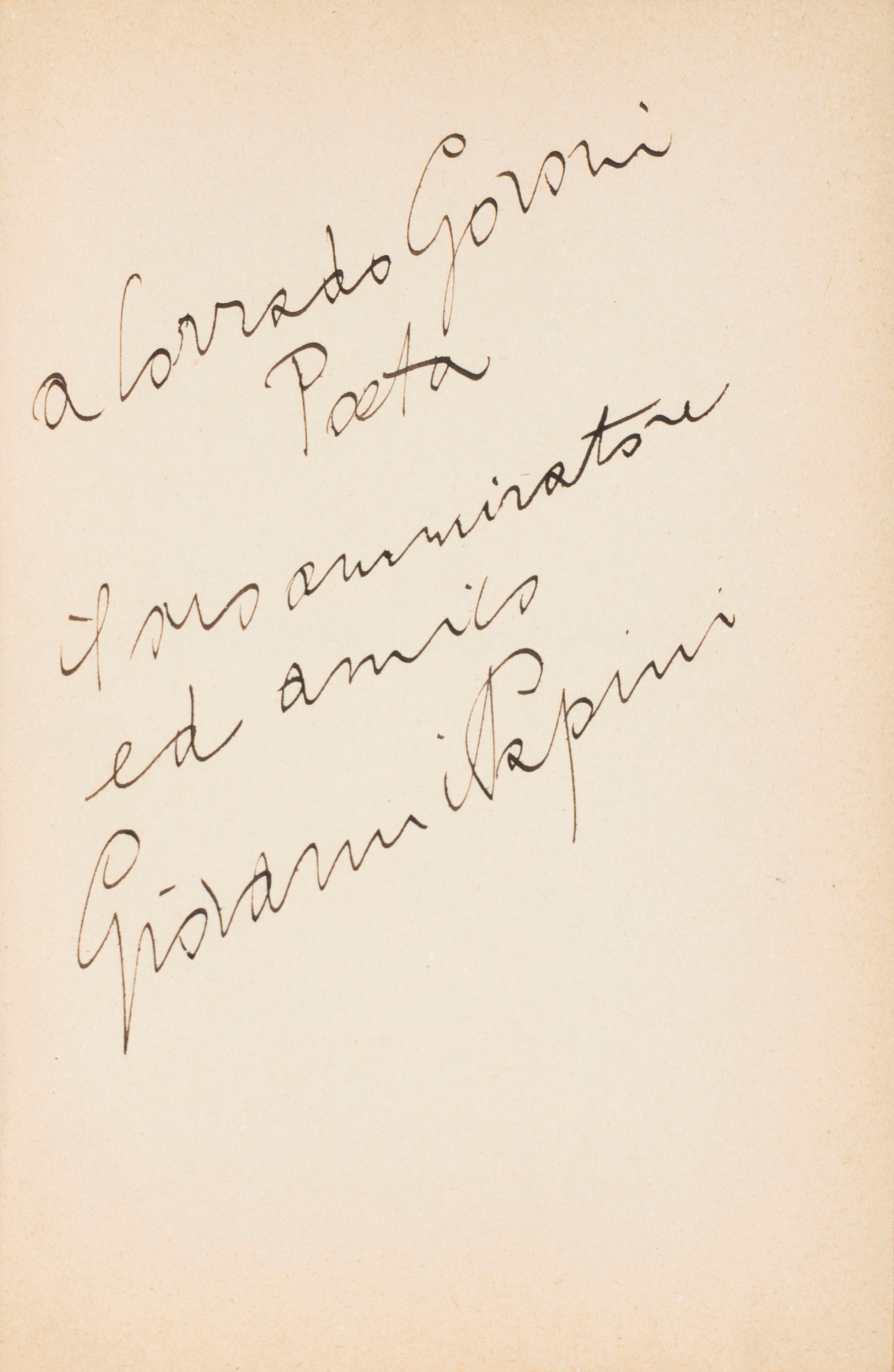 Papini, Giovanni - Mostra Personale.