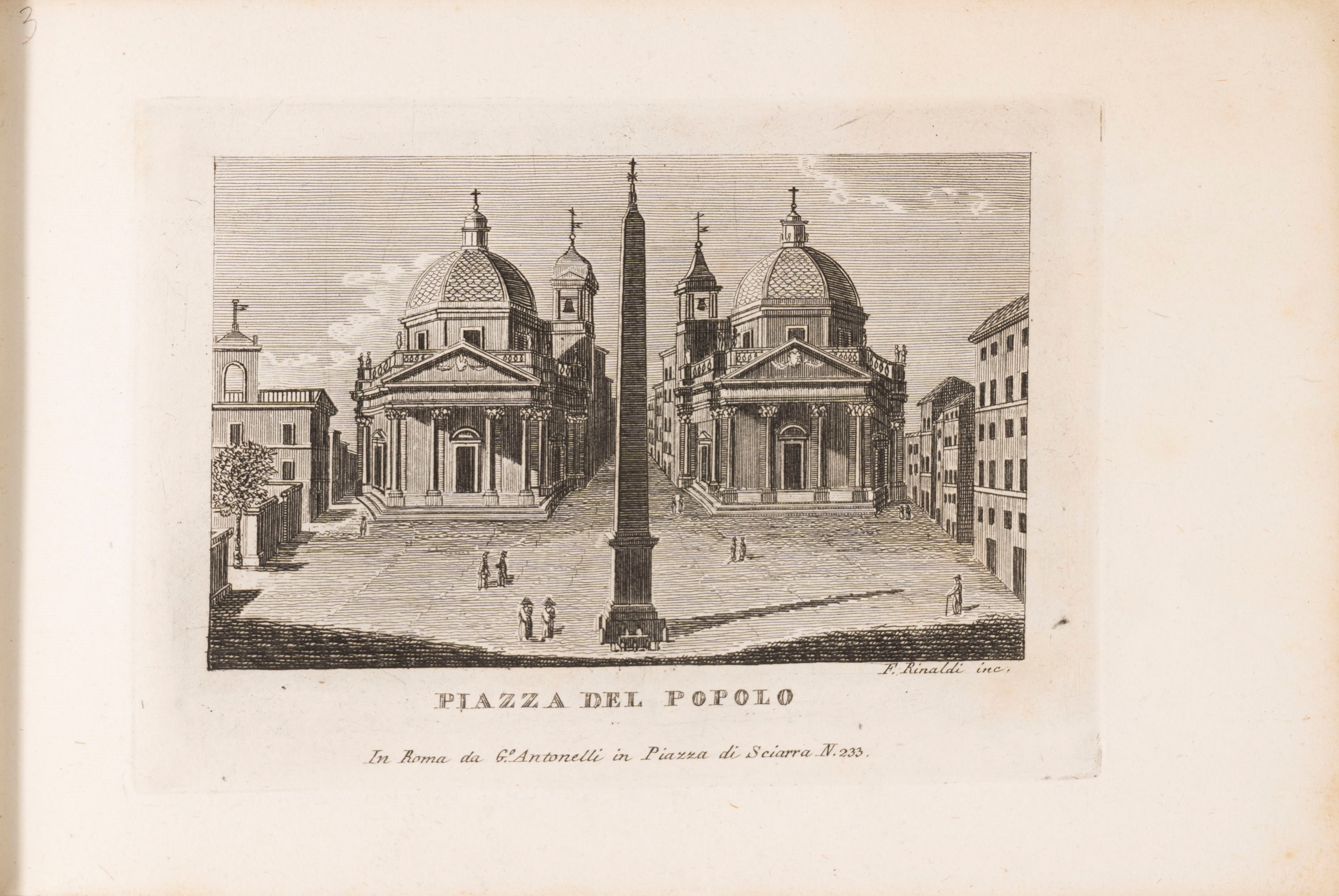 Achille Parboni - Nuova Raccolta delle Principali Vedute Antiche e Moderne Dell'alma Città di Rom...