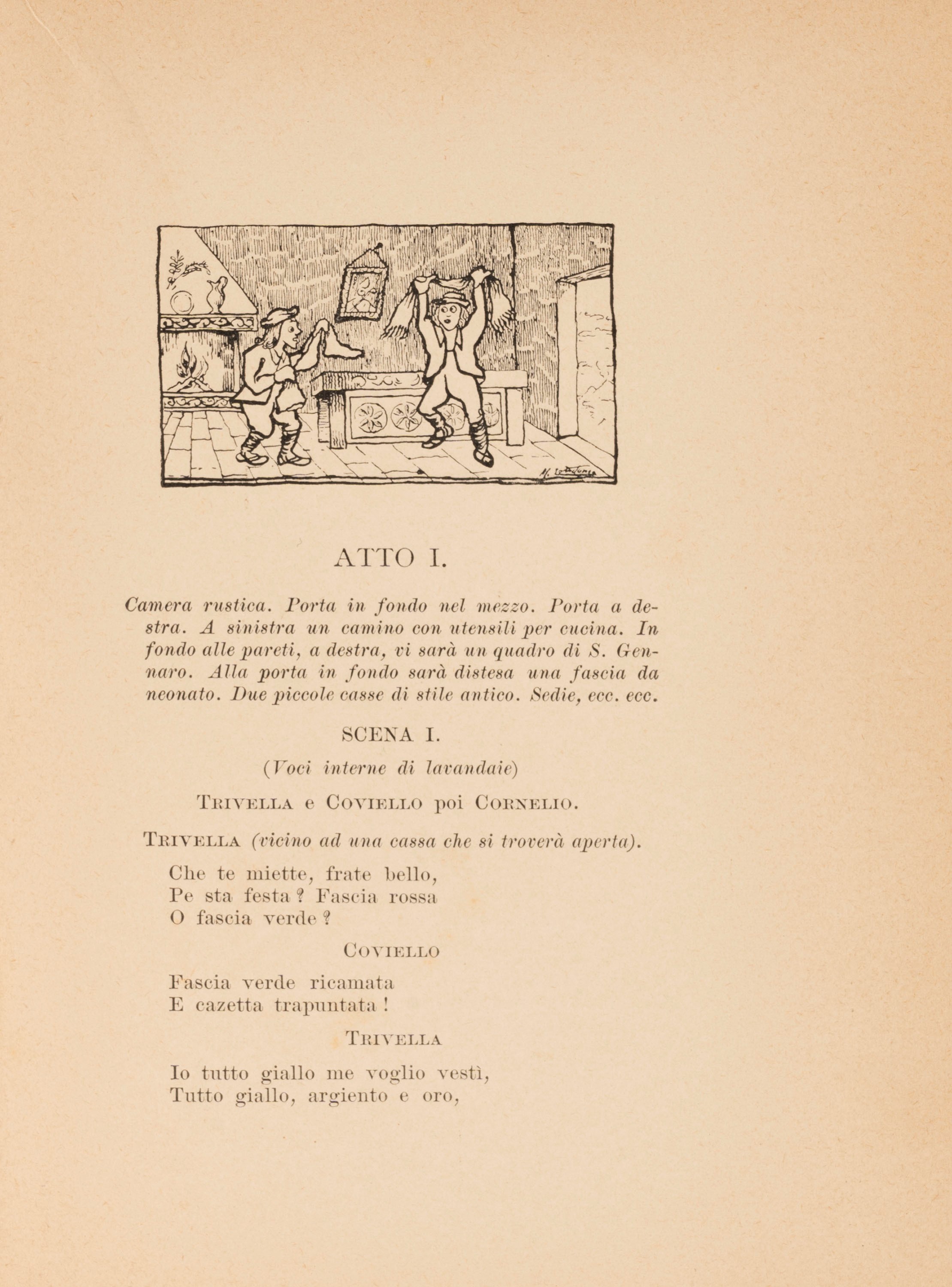 Edoardo Scarpetta - Il Figlio di Iorio. Commedia Presepiana Parodia.