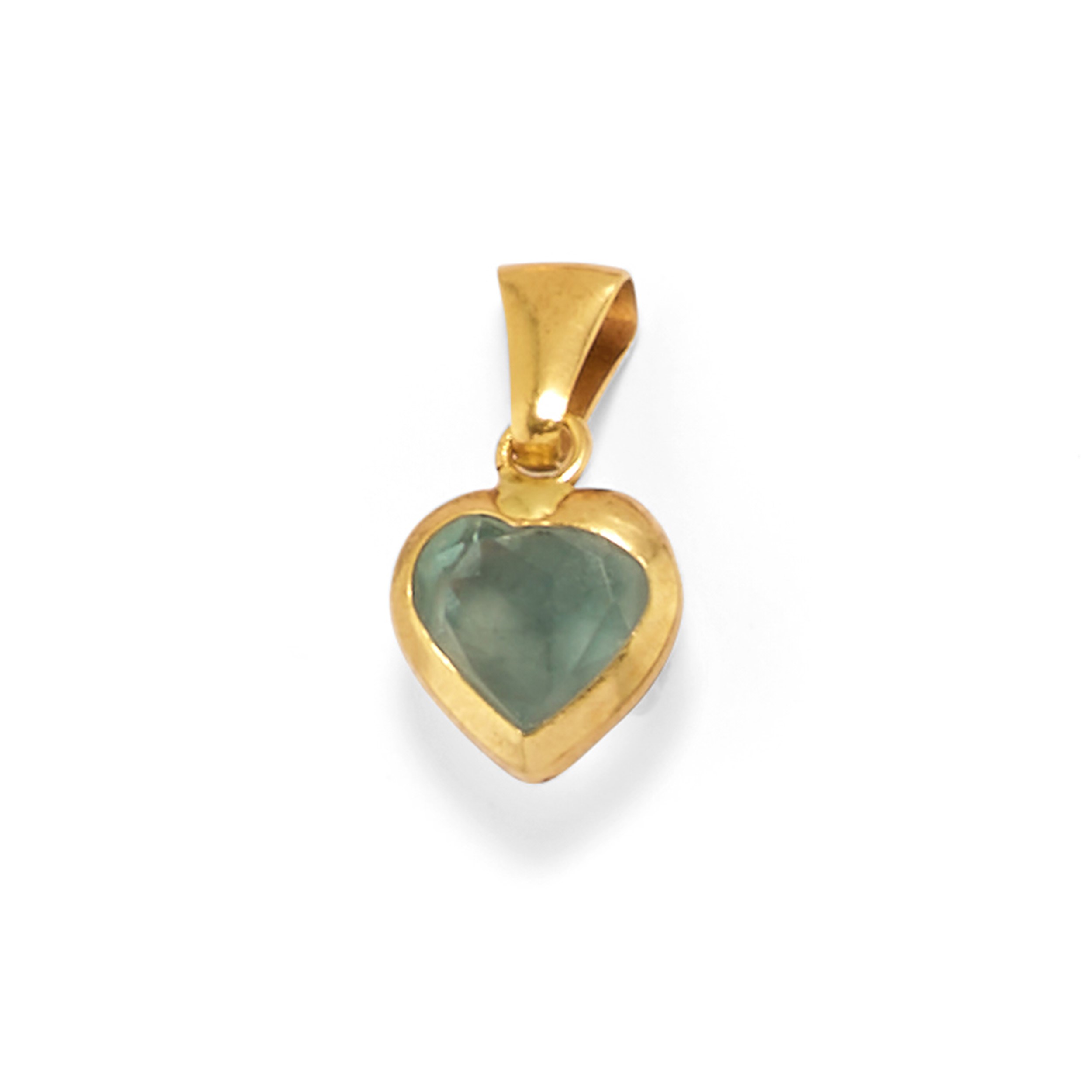 Otto pendenti in oro giallo 18k e metallo brunito