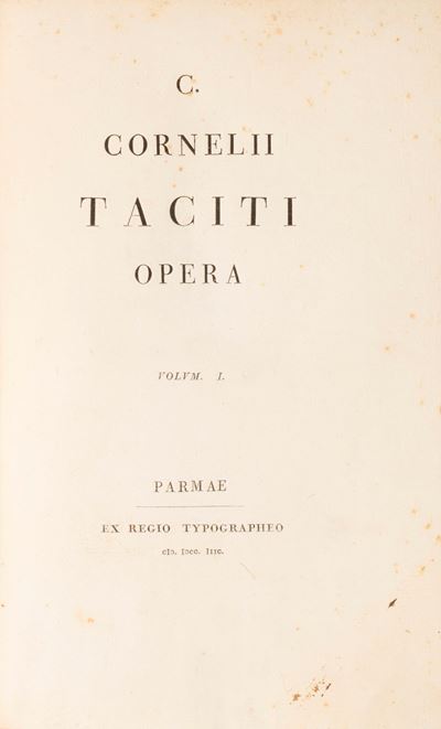 C. Cornelii Taciti Opera