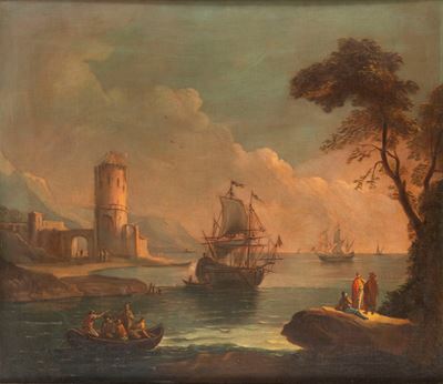 Marina con Velieri e Astanti