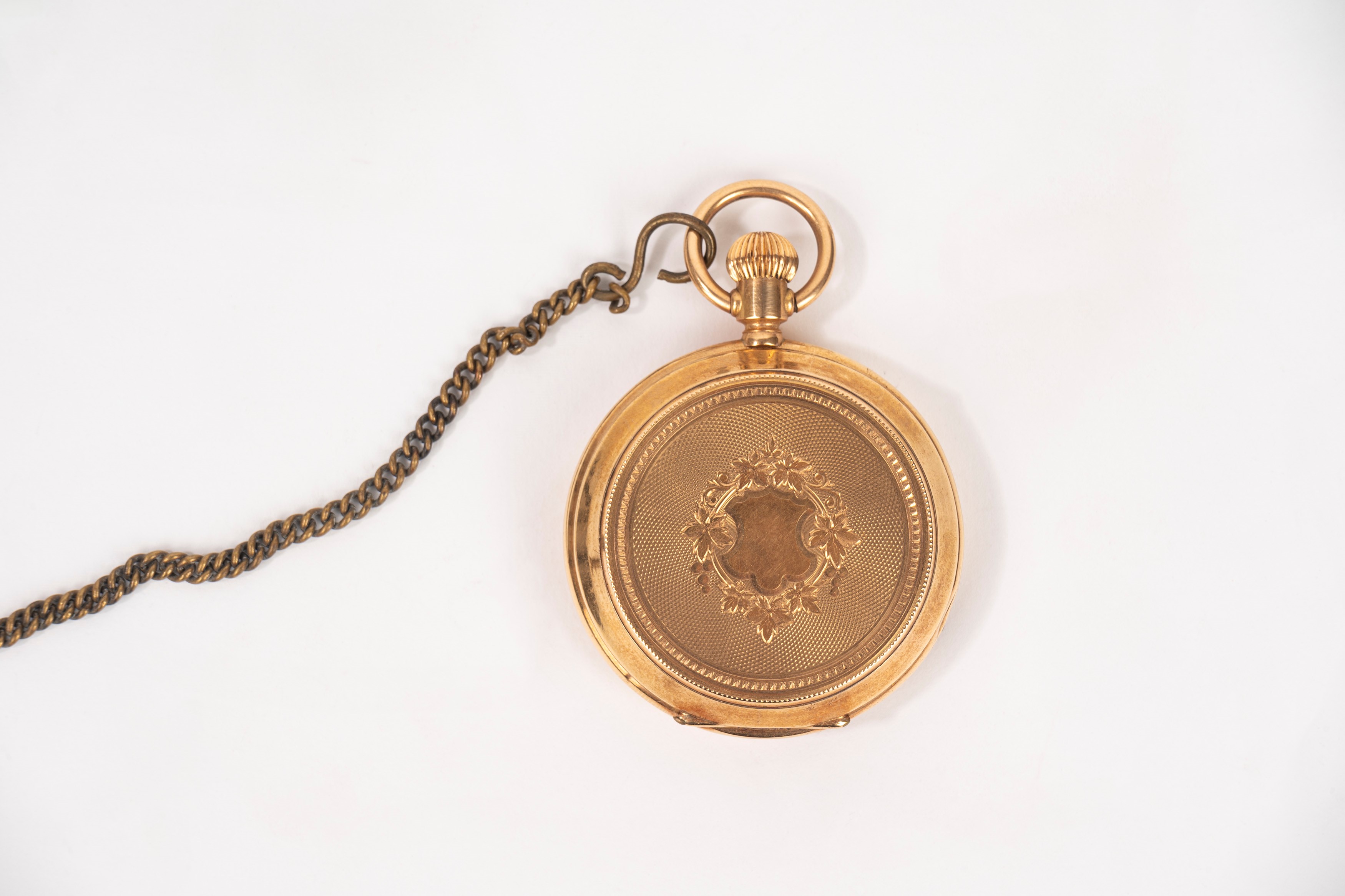 Orologio da Tasca in Oro 18k a Doppia Cassa, Inizi Secolo XX