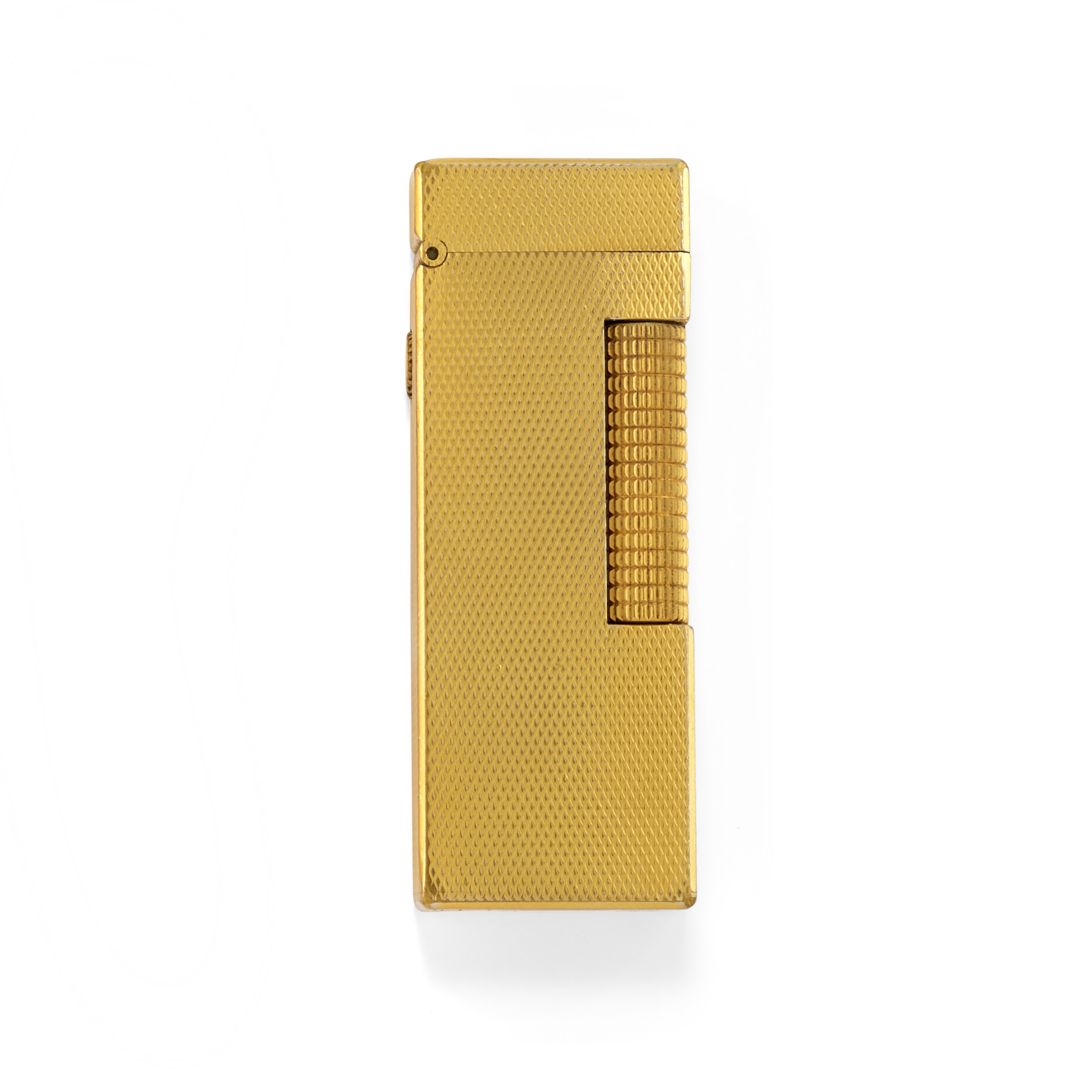 Due accendini placcati in oro giallo