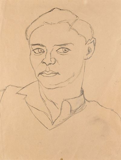 Ritratto, grafite su carta