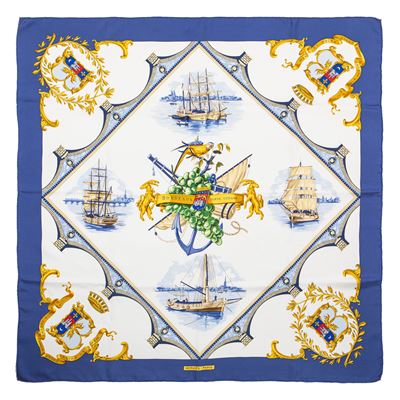 Foulard Bordeaux Porte Océane