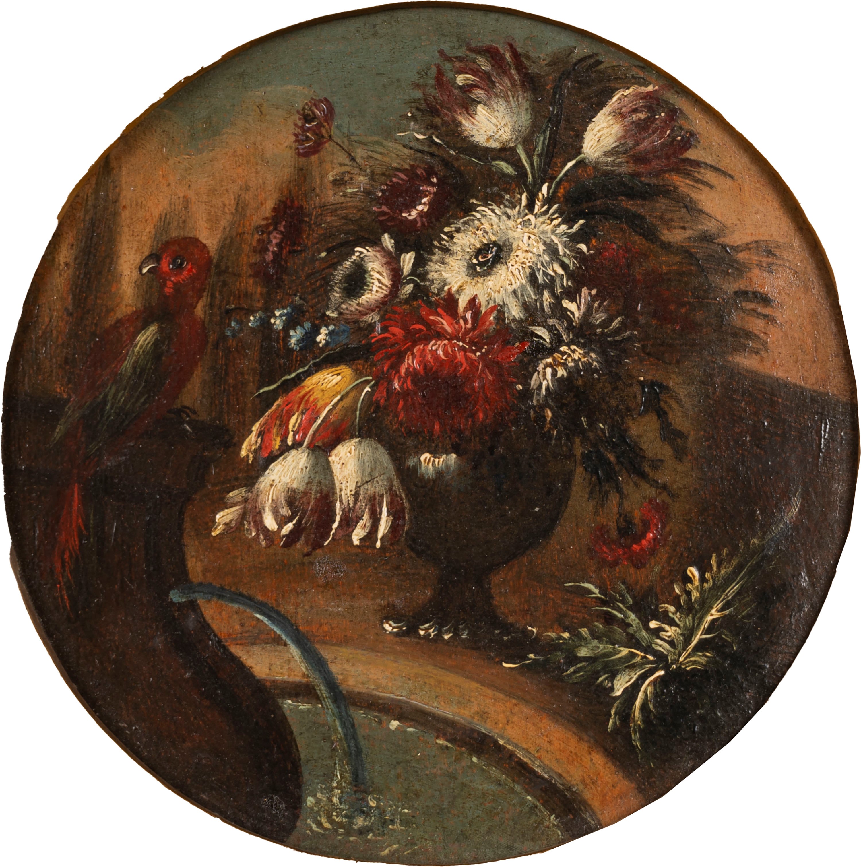 Maniera di Gaspare Lopez - Tre Nature Morte di Fiori e Frutti