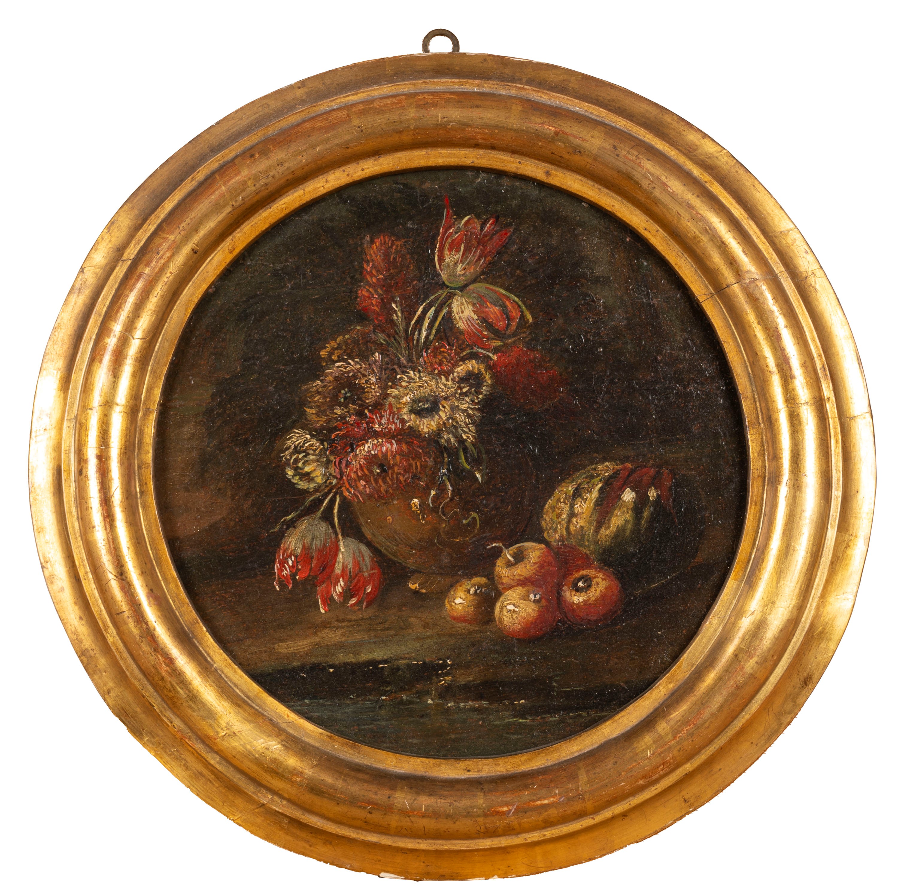 Maniera di Gaspare Lopez - Tre Nature Morte di Fiori e Frutti