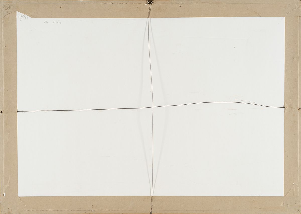 Fausto Melotti - Senza titolo, tecnica mista su carta, 1966 ca.