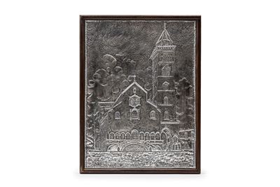 Marga, Quadro ad altorilievo in argento raffigurante la Cattedrale di Trani