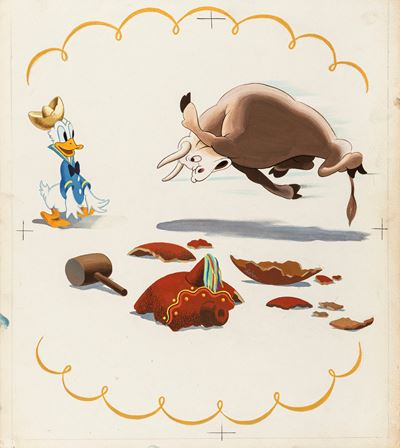 Paperino e il Toro