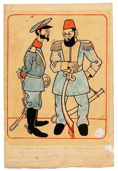 Nicola II e Abdul-hamid