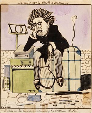 The lawsuit for Mascagni's eviction