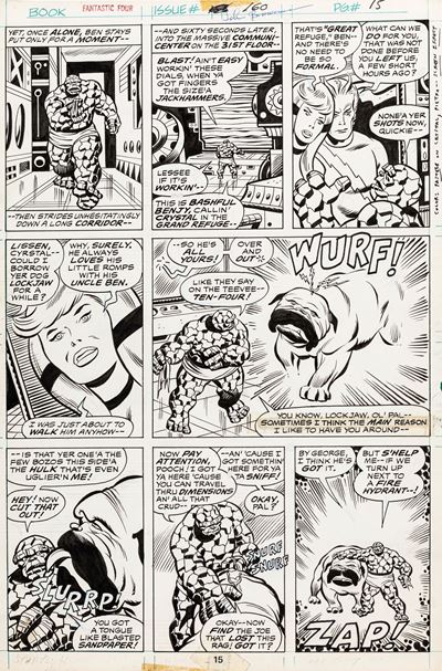 Fantastic Four - in One World-and Out The Other!