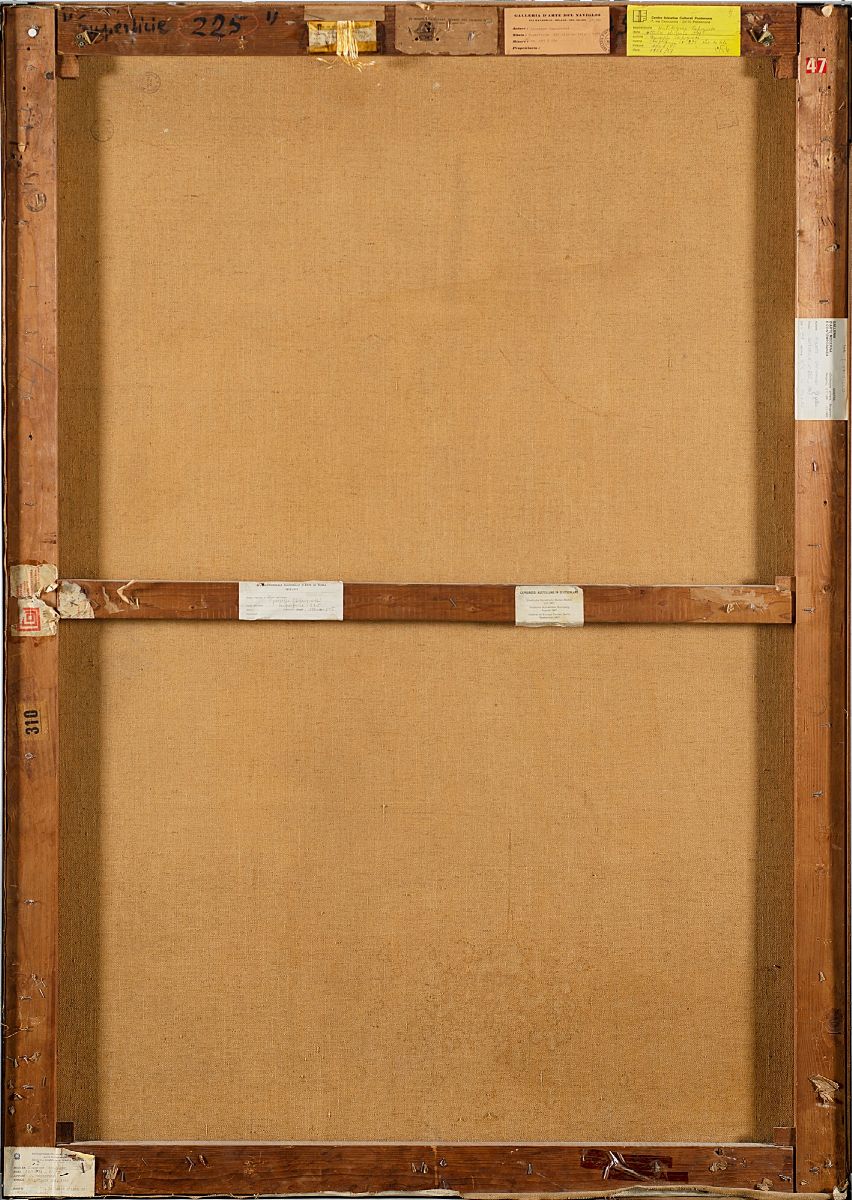 Giuseppe Capogrossi - Superficie 225, olio su tela