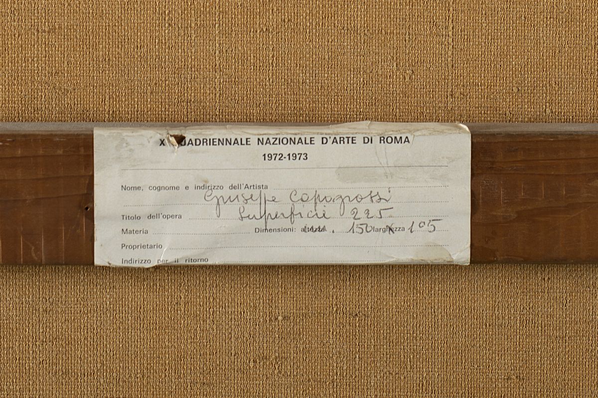 Giuseppe Capogrossi - Superficie 225, olio su tela