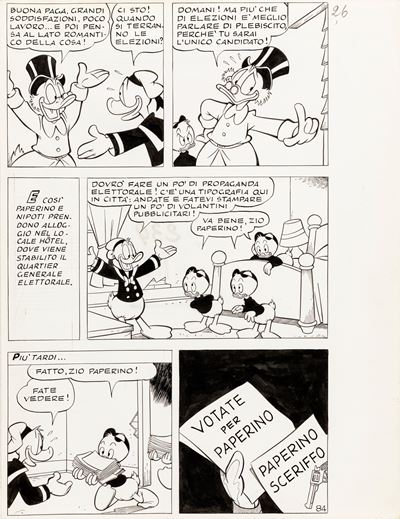 Paperino Sceriffo in Scatola