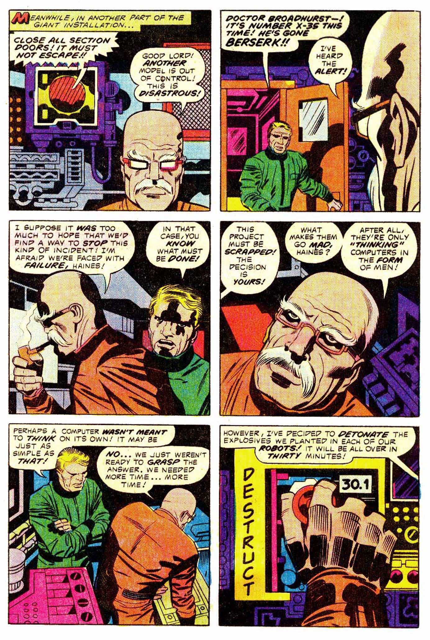 Jack Kirby - 2001: a Space Odyssey - The Capture Of X-51!