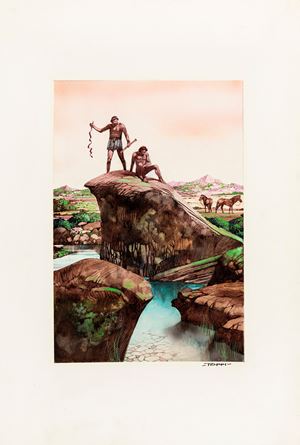 The valley of horses