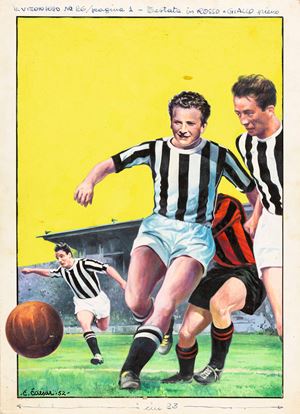Il Vittorioso - Juventus: Giampiero Boniperti