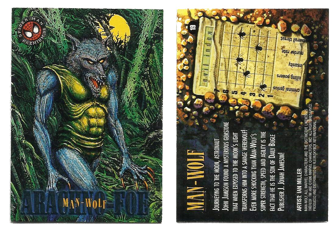 Ian Miller - Spider-man Premium '96 - Man-wolf