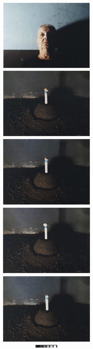 Ritratto celeste, 1978, 5 stampe su carta fotografica