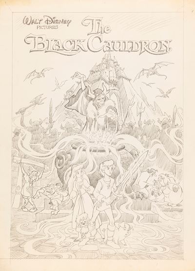 Taron e la Pentola Magica (the Black Cauldron)