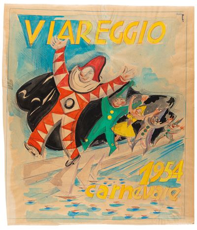 Carnevale di Viareggio 1954
