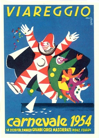 Uberto Bonetti - Carnevale di Viareggio 1954