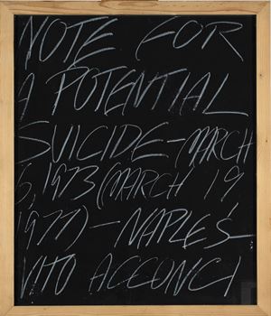 Note for a potential suicide