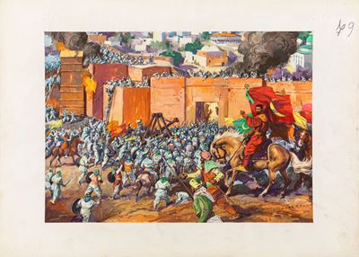 Le Crociate - il Saladino Conquista Gerusalemme
