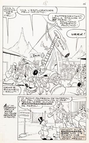 Donald Duck Cosmonaut