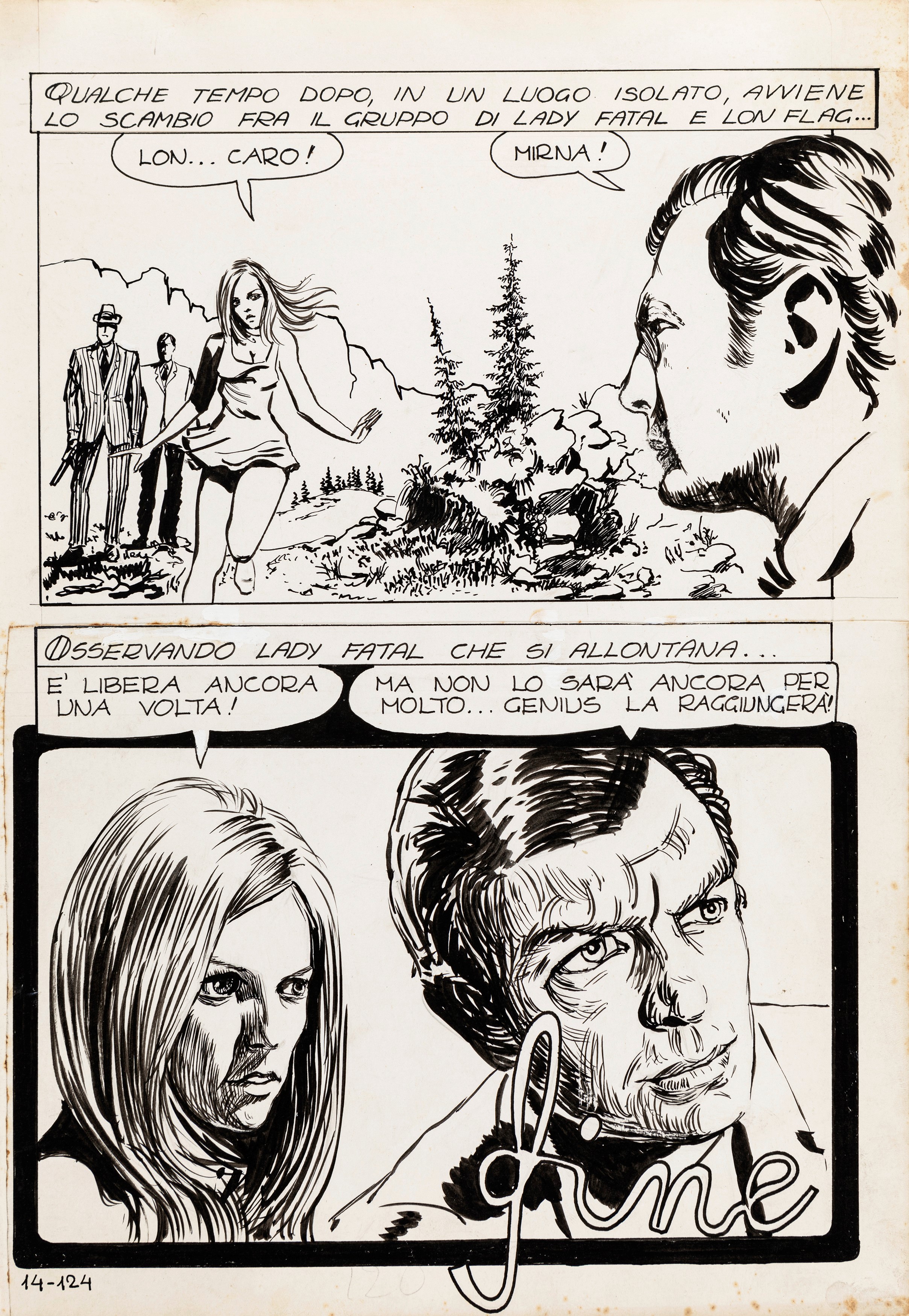 Milo Manara Genius A Forma Di Cuore 1969 Fumetti Tavole E 