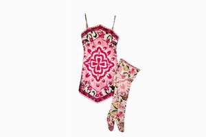 Vestito con leggings