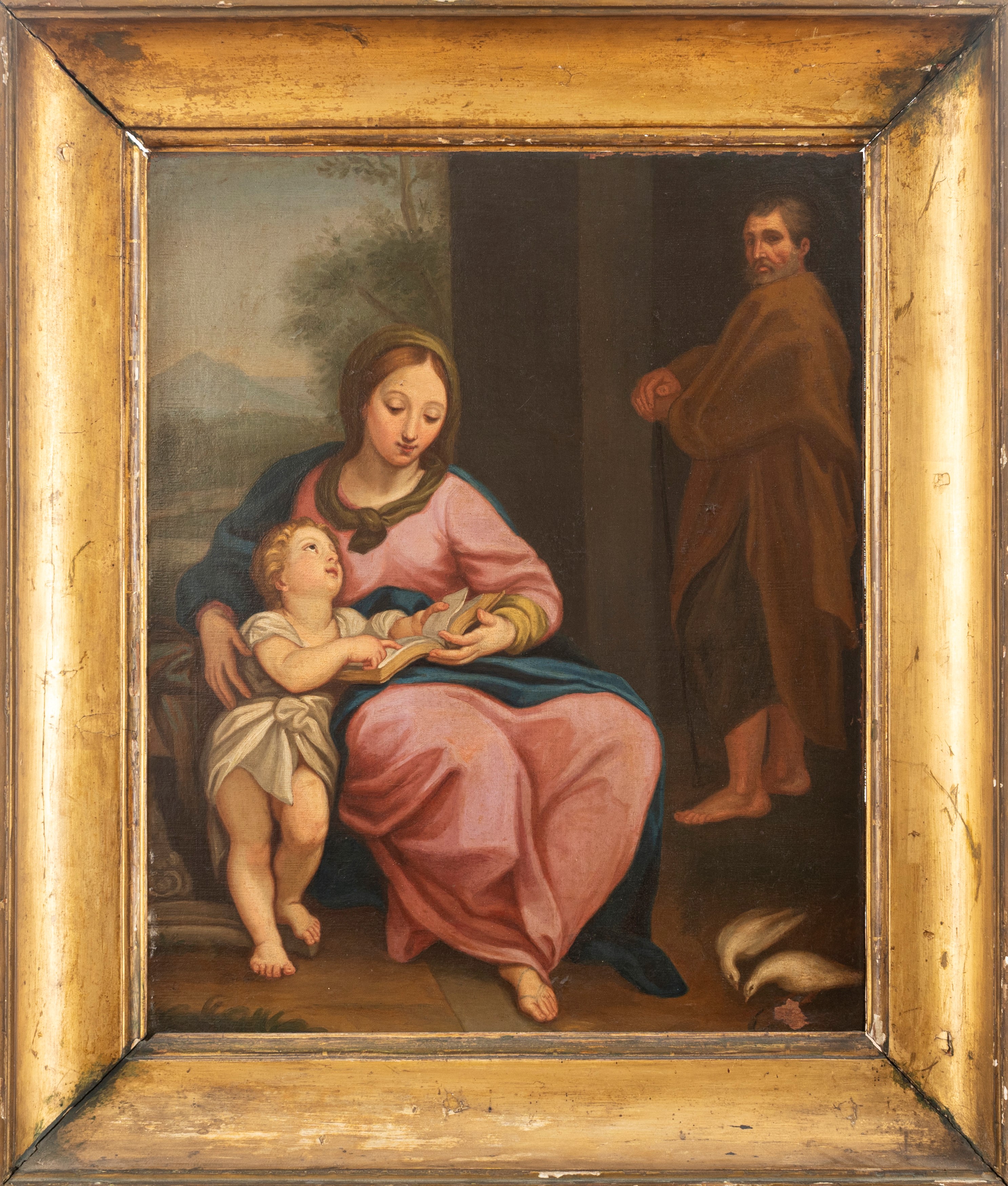 Seguace di Carlo Maratta - Sacra Famiglia