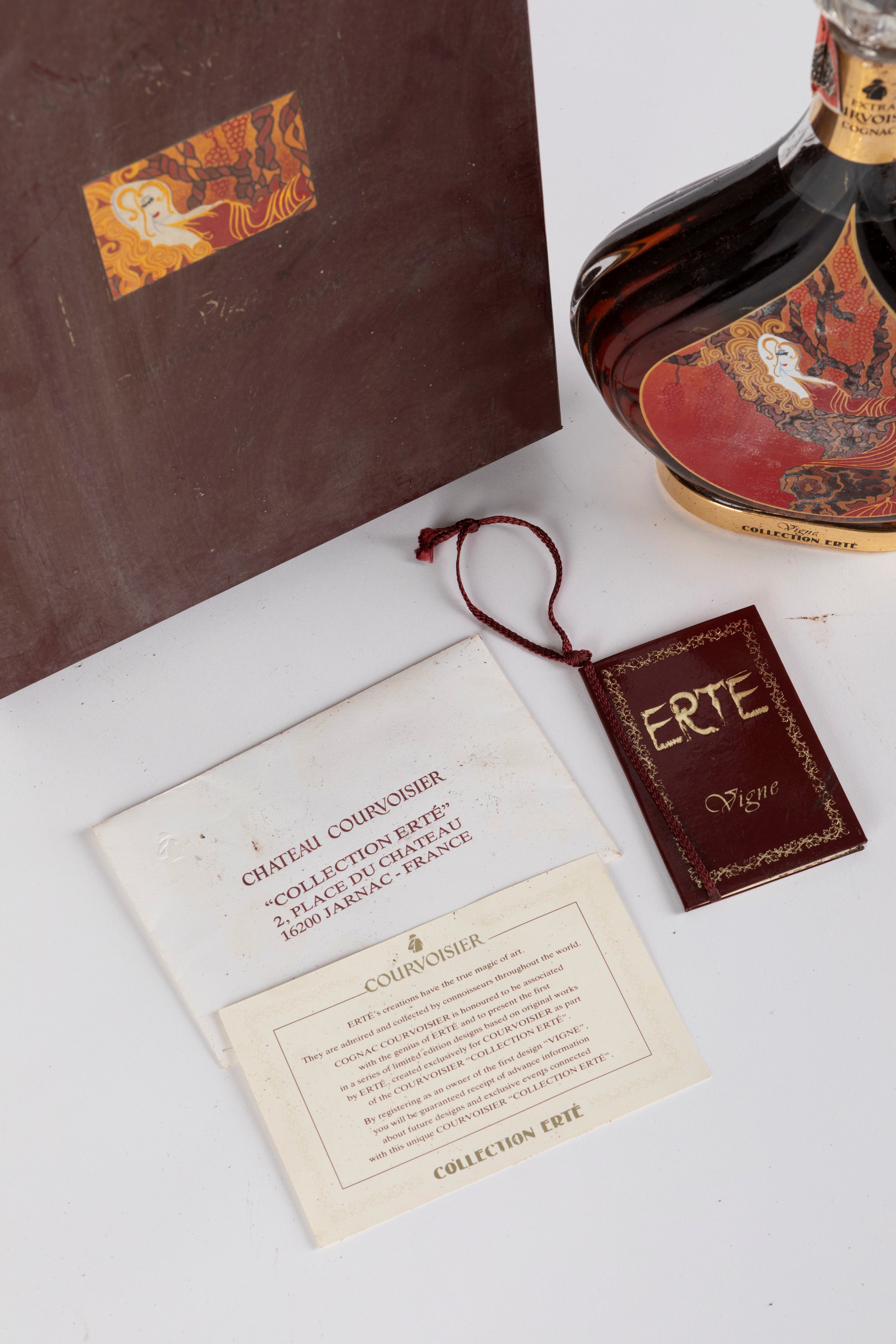Francia - Courvoisier Collection, Ertè 'Vigne' - Bottiglia da collezione