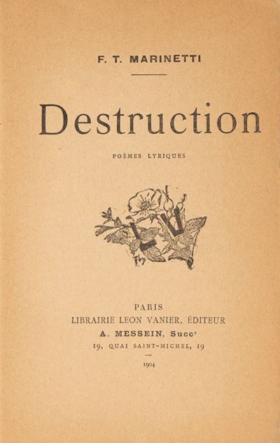 Destruction. Poèmes Lyriques.