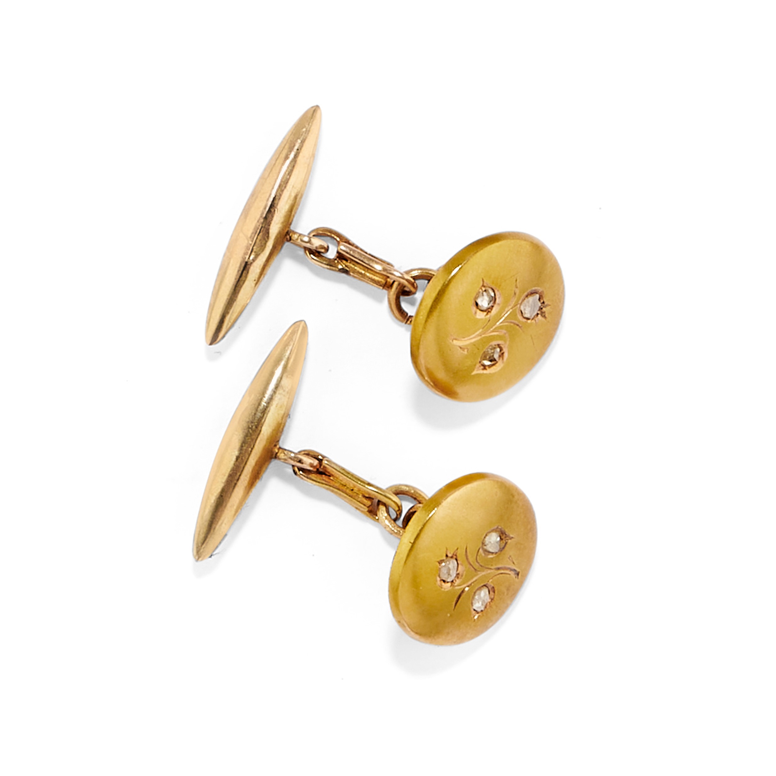 Orologio da tasca Geneve in oro giallo e argento con decori in smalto e rubini