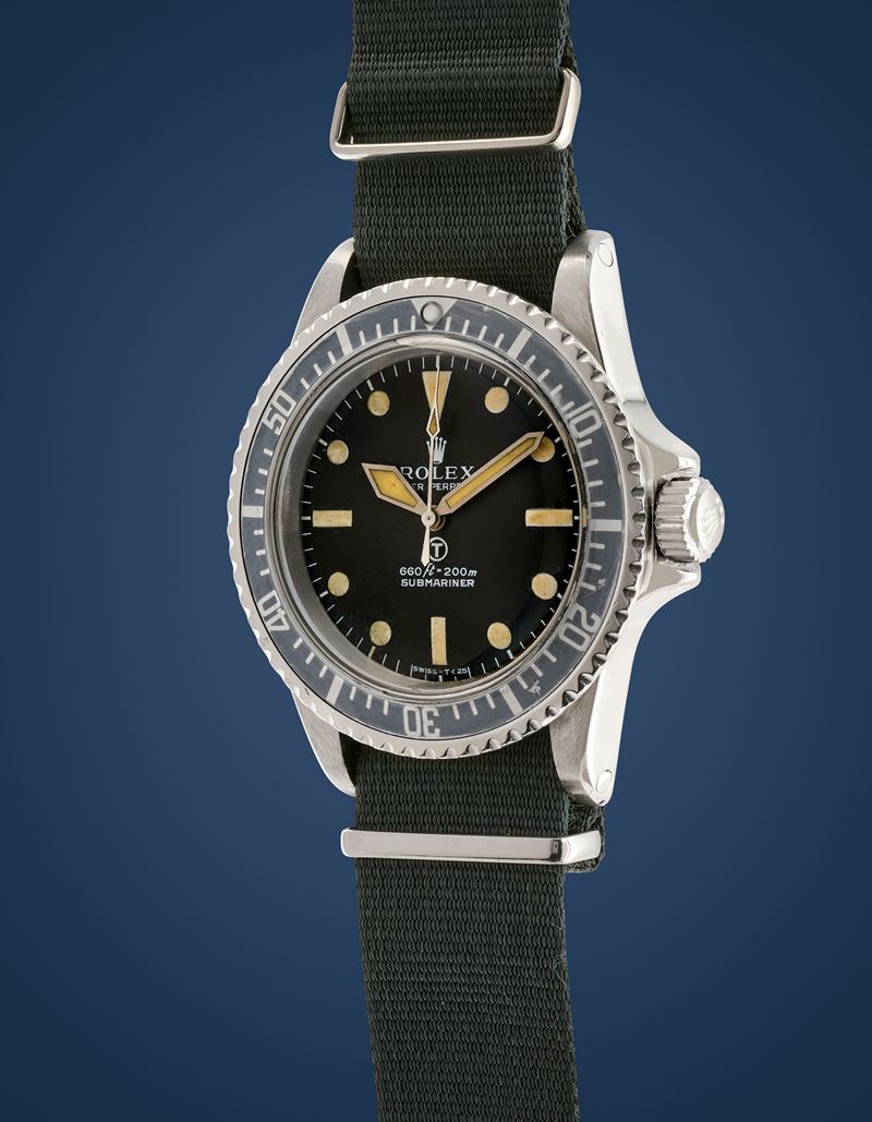 Rolex Milsub 5513 made for the British Royal Navy 70s Watches Finarte casa d aste