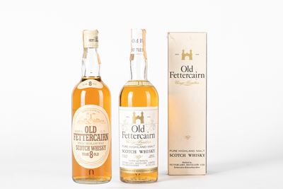 Old Fettercairn, Single Highland Malt 8 Years Old (2 Bottiglie)