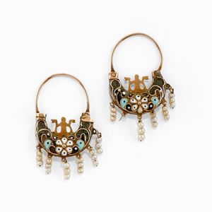 Orecchini in oro bassa caratura