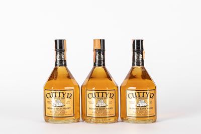 Cutty Sark, Cutty 12 Years Old - 3 Bottiglie