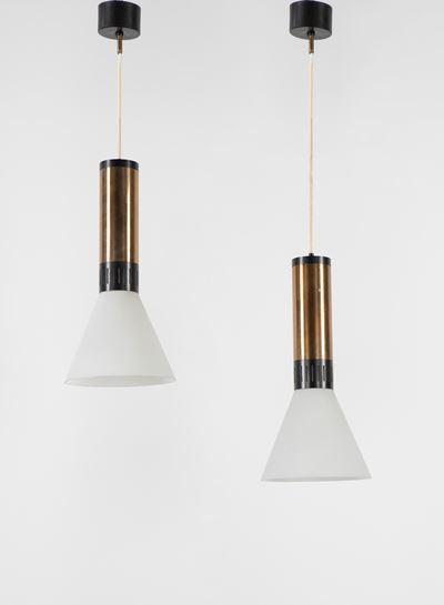 Coppia di Lampade a Sospensione