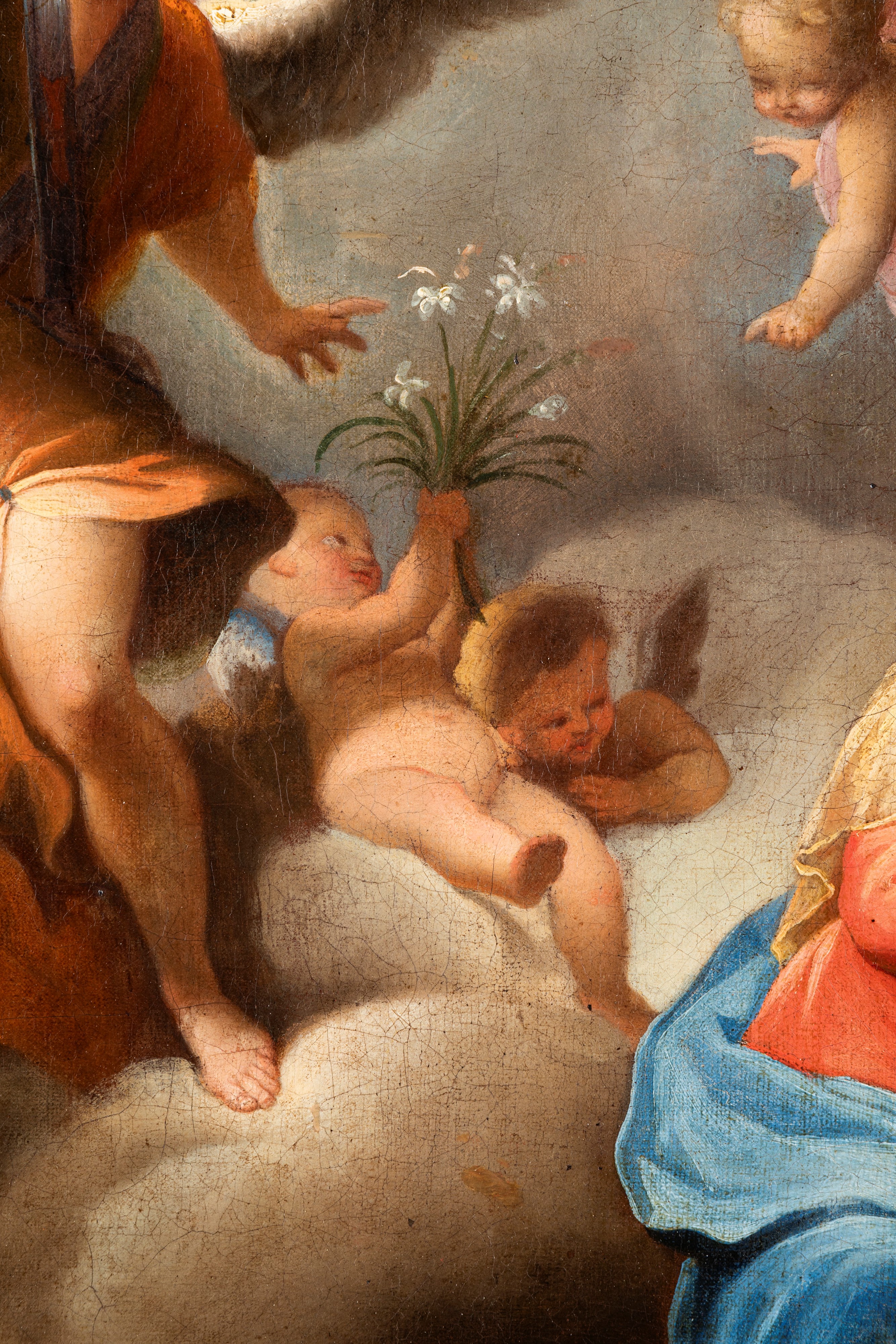 Giuseppe Antonio Luchi, Detto il Diecimino - Giuseppe Antonio Luchi, Annunciazione, olio su tela