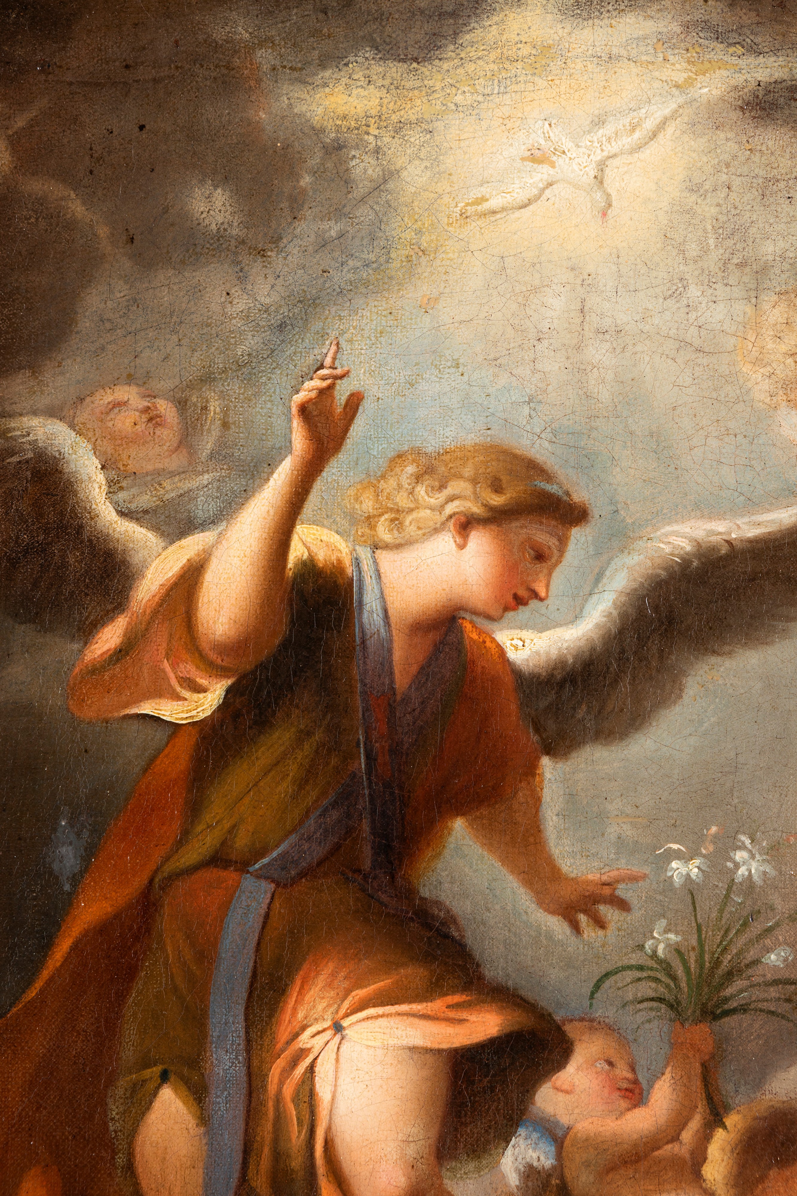 Giuseppe Antonio Luchi, Detto il Diecimino - Giuseppe Antonio Luchi, Annunciazione, olio su tela