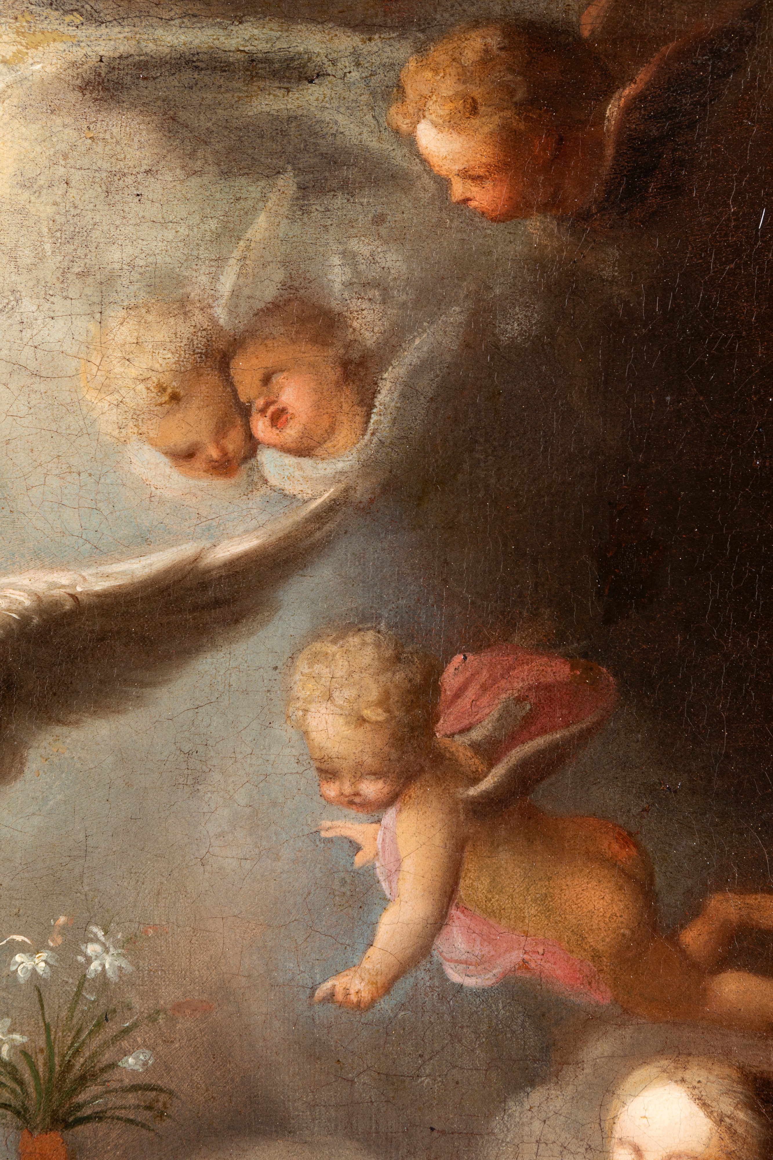Giuseppe Antonio Luchi, Detto il Diecimino - Giuseppe Antonio Luchi, Annunciazione, olio su tela