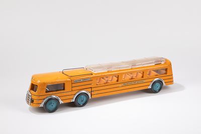 Giocattolo d’epoca, Autobus “Motonave del deserto” Bagdad–Damasco, in legno